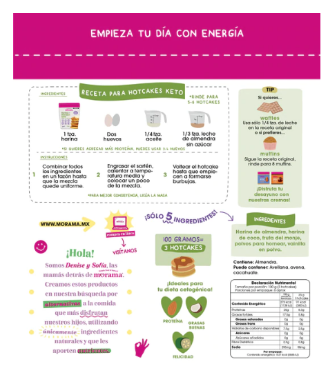 Harina para Hotcakes KETO 350g