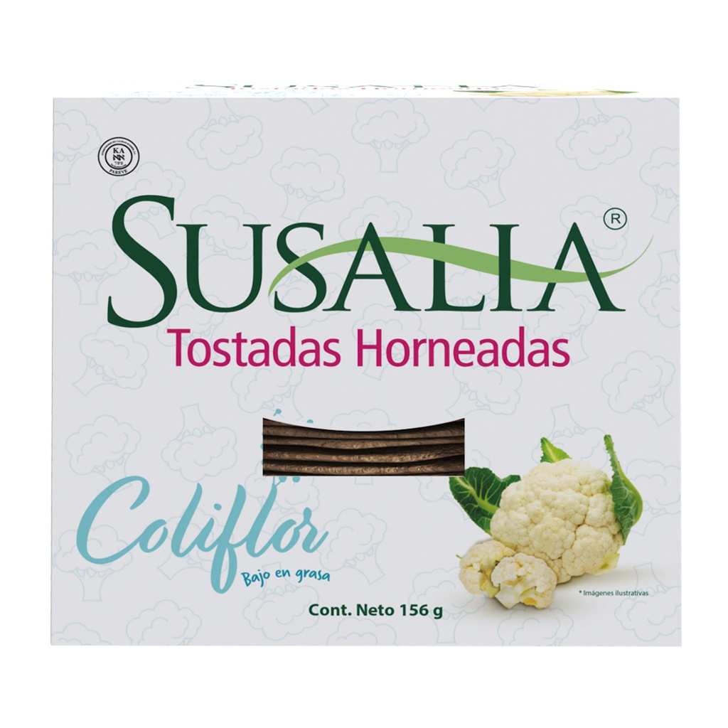 [7503013543746] Tostada de Coliflor 156g